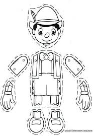 Pinokyo Kuklamizi Oynatalim Hayalbaz Olalim Okul Oncesi Etkinlikleri Pinocchio Kuklalar Boyama Sayfalari