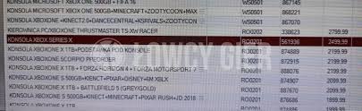 Price Leak From Polish Retailer Xbox One X Will Cost 550 Euro Tax Inc Xboxseriesx