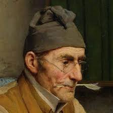 他的作品,散发出温和的光/十九世纪瑞士画家阿尔伯特·安克尔_has_the_Anker