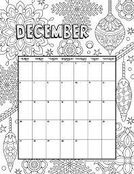 December 2020 Coloring Calendar Woo Jr Kids Activities Coloring Calendar Kids Calendar Calendar Printables