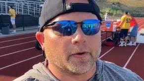 Tallmadge coach Mike Hay talks preseason camp at scrimmage vs. Twinsburg