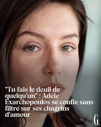 Adèle Exarchopoulos parle avec sincérité de ses peines de cœur.👉  https://l.grazia.fr/i4V