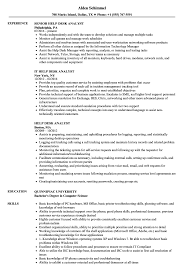 Apply to service desk analyst, information technology/support technician, and information technology technician jobs now! Help Desk Analyst Resume Summary April 2021