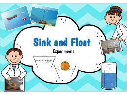 sink and float experiments teaching