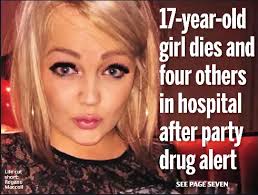 17-year-old girl dies and four others in hospital after party drug alert