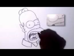 Homer Simpson Zeichnen Youtube