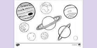 The solar system coloring pages pdf file will open in a new window for you to save the freebie and print the solar system. Planet Template Colouring Pages Teacher Made Resource
