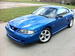 1998 Mustang Gt Bright Atlantic Blue Pi 4 6 Mustang Gt Ford Mustang 1964 Sn95 Mustang
