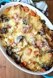 Cheddar Vegetable Au Gratin The Mccallum S Shamrock Patch Recipe Veggie Casserole Healthy Recipes Vegetarian Recipes