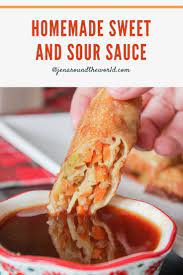 Homemade Sweet And Sour Sauce Recipe Sweet And Sour Sauce Homemade Sweet And Sour Sauce Sweet N Sour Sauce Recipe