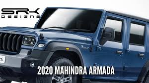 2020 Mahindra Thar 4 Door Imagined As Next Gen Armada Suv 4x4