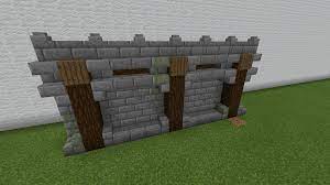 In this minecraft tutorial/inspiration video i go over past builds of mine, as well as show off. Medieval Wall Design Minecraft