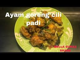 Bukan mudah untuk menjadi suri ubi kentang (goreng dulu). Resepi Ayam Goreng Cili Padi Youtube