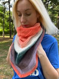 Peach Color Shawl