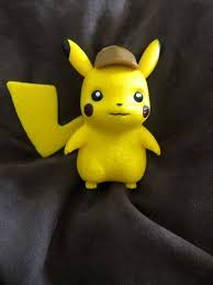 Pokemon Detective Pikachu Figure 2019 Burger King Kids Meal Toy Works Pikachu Pokemon Ebay