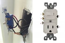 Single pole switch has 3 wires: Replace A Wall Light Switch With A Switch Outlet Combo