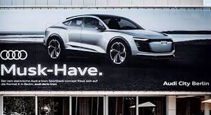 Audi Just Royally Trolled Elon Musk Tesla It S Good News For Those Tired Of Petrol Prices