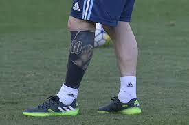 His tattoos and what they mean. Pin By Sajo Nogah On Phone Messi Legs Messi Leg Tattoo Lionel Messi