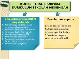 Kurikulum standard sekolah menengah (kssm) pendidikan khas. Transformasi Kurikulum Sekolah Menengah Kssm