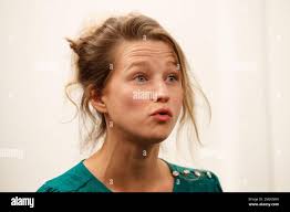 In this June 9, 2019 photo, Sue Aldrich, left, and Paulette Fiorentino,  both of Montpelier, Vt., explain some of the behind-the-scene details of  their time competing