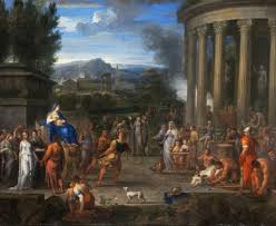 Cleobis and Biton by LOIR, Nicolas-Pierre