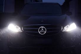 Installer Des Mercedes Benz Led Lumineux Grille Embleme Tubefr Com