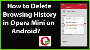 How To Delete Browsing History In Opera Mini On Android Youtube Download opera mini beta for android.