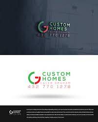 Maybe you would like to learn more about one of these? Modern Professional Logo Design For C G Custom Homes And Then My Name Caleb Graham With My Phone Number 432 770 1278 By Beetro 2 Design 21965207