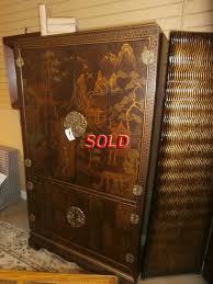Find all barstools at wayfair. Henredon Asian Flare Armoire At The Missing Piece