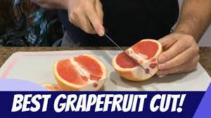 (the key is not to try to separate each segment individually.) How To Cut A Grapefruit Fastest Easiest Cleanest Most Efficient Method Youtube