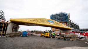 Abertawe) is a city on the south wales coast. New Bridge Installed As Part Of Swansea S 1 Billion Regeneration Scheme Wales Itv News