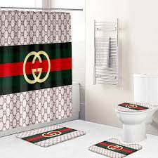 It is an essential item that is used in every house in the city. Gucci Luxury Bathroom Set Italy Logo Shower Curtain Art Home Us