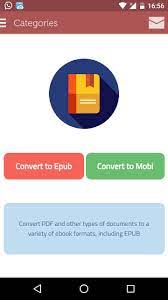 Obtén gratis epub converter en archivo.apk para samsung galaxy, htc, huawei, sony, . Epub Converter Pdf To Epub For Android Apk Download