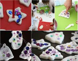 Weihnachten ist die beste zeit um die sterne mit den kindern zu basteln. Salzteig Weihnachtsdeko Weihnachtsbaumschmuck Basteln Mit Kindern