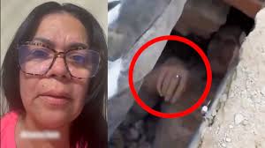 Hija de ‘La Señora de las Uñas Bonitas’ no sabe dónde está ella tras ser rescatada viva de terremotos