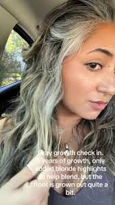 Blonde Grow Out Gray