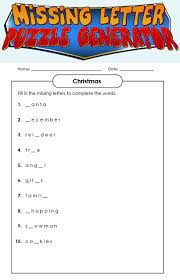 We did not find results for: Missing Letter Puzzle Generator