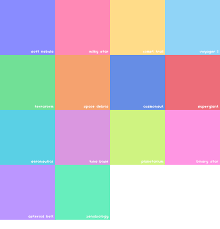 06 kosmik pastel colors 14 pastel color palette ps actions พาเลทส ส ส น จานส