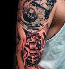 The most modest tattoo among the cross tattoos is the tattoo with folded hands with it. Top 69 Motocross Tattoo Ideas 2021 Inspiration Guide