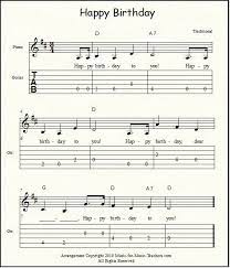 Happy birthday a little break with happy birhday greatly arranged by torrisi giueseppe. Happy Birthday Free Sheet Music For Guitar Piano Lead Instruments