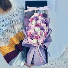 An adorable girlfriend's birthday gift, telling her what she means to you has never been this easy. Rose Bouquet Birthday Proposal Confession Gift To Send Girlfriend Girlfriends Simulation Flower Soap Flower Gift Box Creativity Artificial Dried Flowers Aliexpress