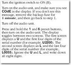 This code is not required, unless the radio is removed from . Solved My Radio Code 25451 Is Not Unlocking My Radio On Fixya
