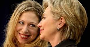 Like mother, like daughter for Clinton ladies