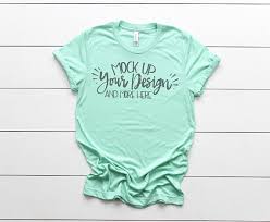 Bella Canvas 3413 Mint Triblend Unisex Basic T Shirt Etsy Sassy Shirts Cool Shirts Branded Shirts