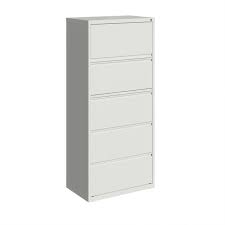 Equipment > office > filing cabinets. Hirsh 30 In Wide Hl10000 Series 5 Drawer Lateral File Cabinet With Posting Shelf And Roll Out Binder Storage White Ergoback Com