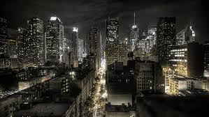 New york city night wallpaper. Lights City Night New York City Skyscraper Hd Wallpaper Wallpaperbetter