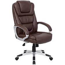 Boss Office Products B8601 Bb High Back No Tools Required Leatherplus Chair In Bomber Brown You Can Find O Best Office Chair Office Chair Cheap Office Chairs