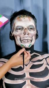 💀 CATRIN 💀 #craneo #maquillajecatrin #catrin #diademuertosmakeup  #maquillajediademuertos #craneomakeup #catrinamakeup #maquillajecalavera  #tutorialdemaquillaje