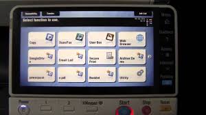 Solutions, apps and technology at your fingertips. Secure Print On Konica Minolta Bizhub Youtube
