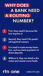 Why Does A Bank Need A Routing Number Rtn One Numbers Henrico Bank Of America